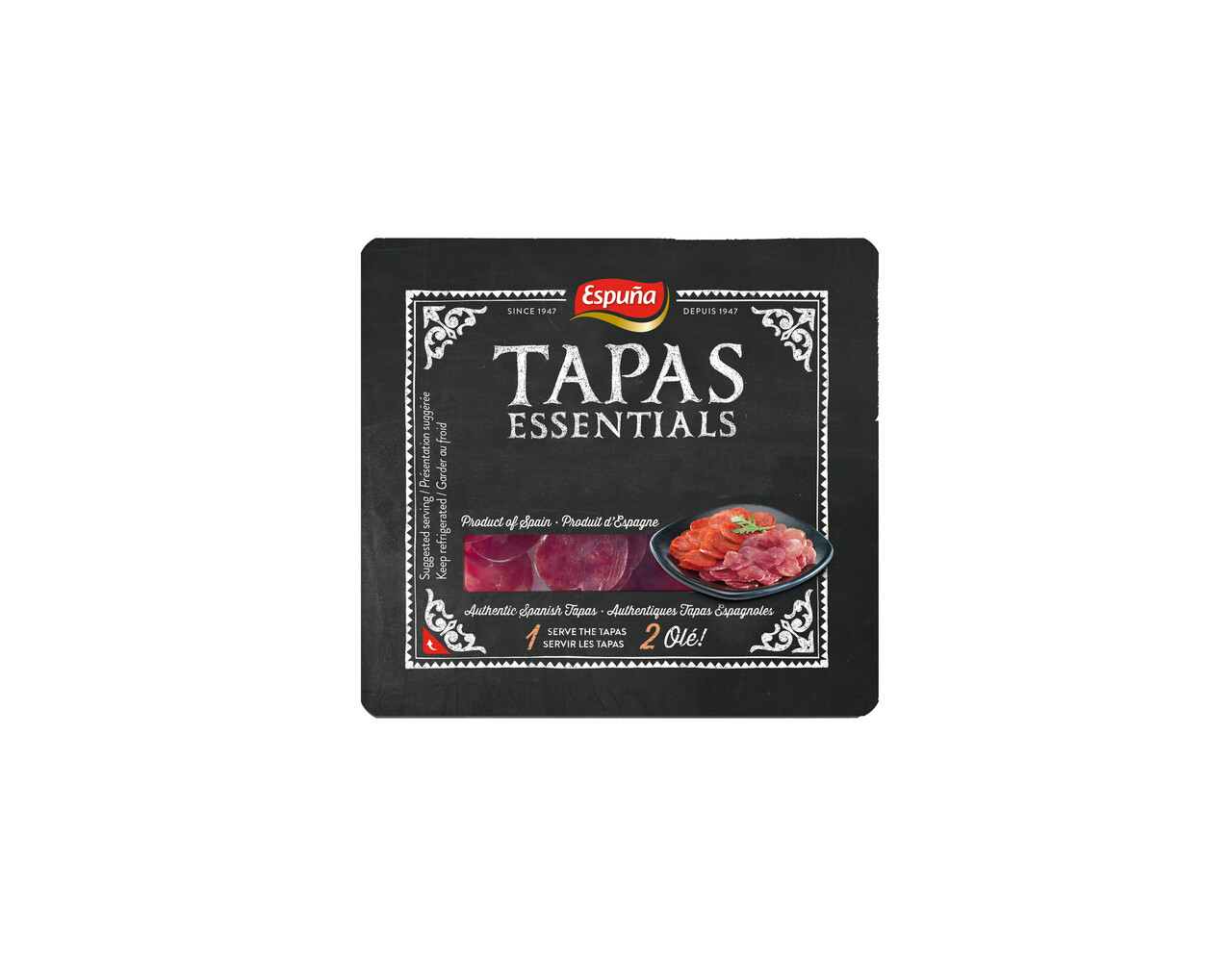 Tapas Fuet zwart 60gr