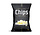 Chips handcooked salt zwart 125gr
