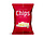 Chips handcooked salt rood 125gr