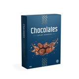 Chocolates de luxe blauw 180gr Chocolates de luxe blauw 180gr