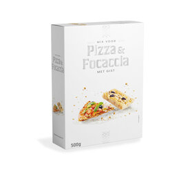 Mix voor Pizza & Focaccia wit 500gr