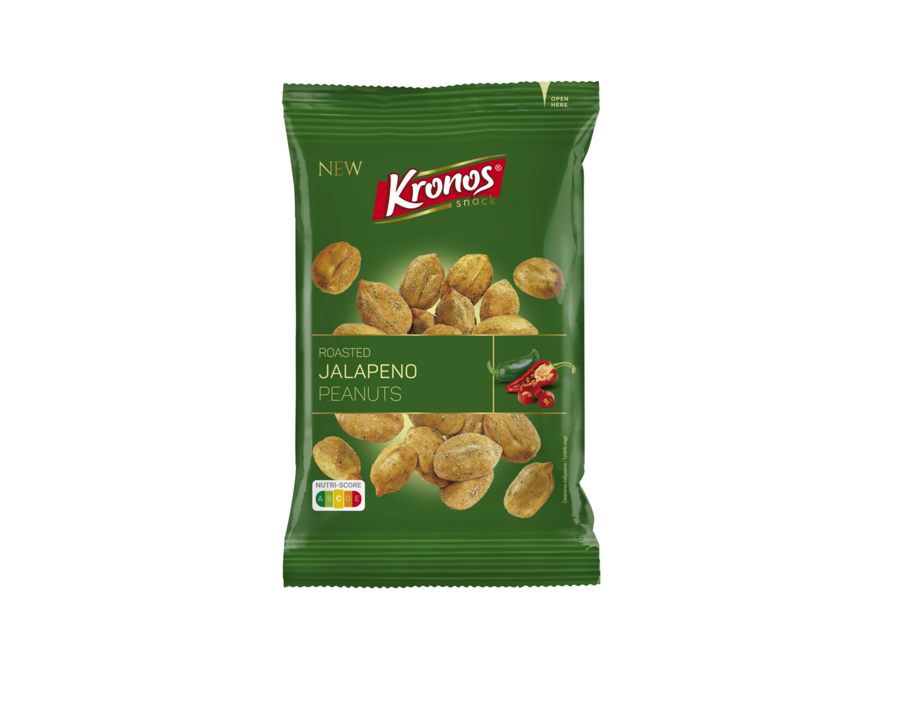 Pinda's Jalapeno groen 70gr