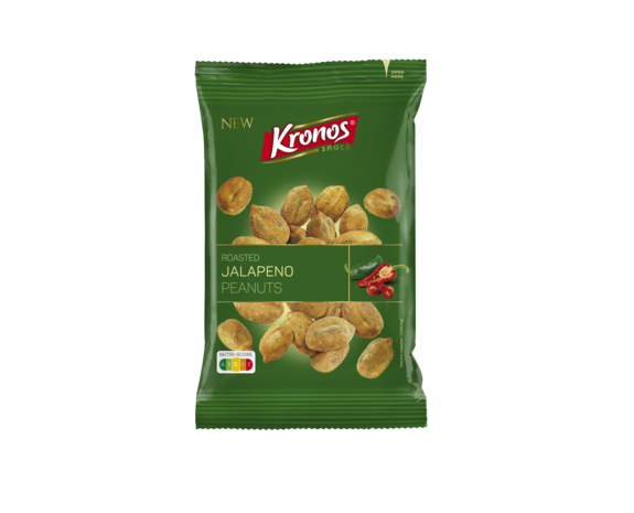 Pinda's Jalapeno groen 70gr