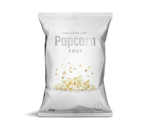 Popcorn  wit 125gr