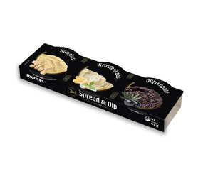 Spread en Dip 3in1 zwart 3x23gr