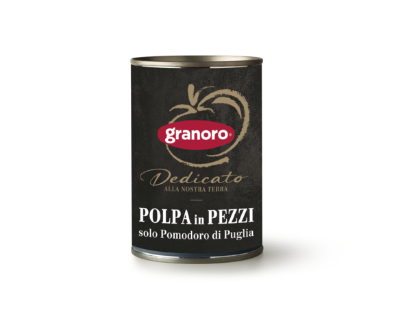 Dedicato saus Polpa in Pezzi 400gr