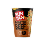 Sun Yan Noodles Beef cup bruin 65gr