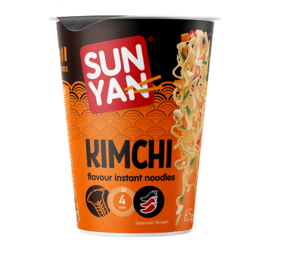 Sun Yan Noodles Kimchi cup oranje 65gr