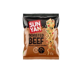 Sun Yan Noodles Beef pak bruin 65gr
