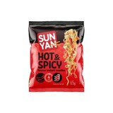 Sun Yan Noodles Hot & Spicey pak rood 65gr