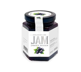 Zwarte bessen jam wit 230gr