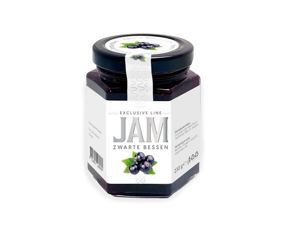 Zwarte bessen jam wit 230gr