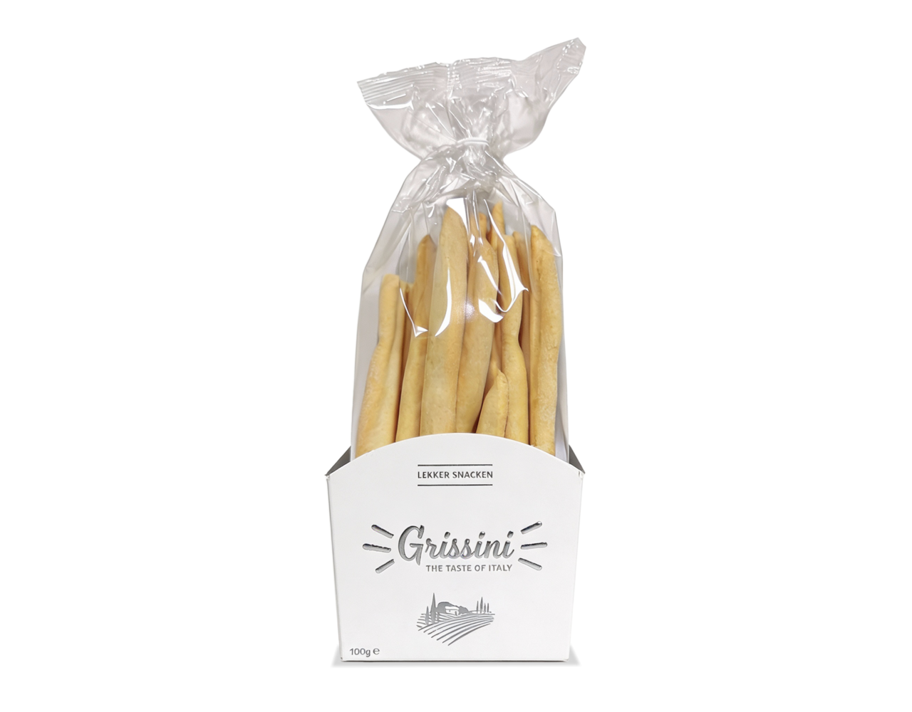 Grissini goud/wit 100gr