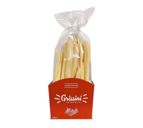 Grissini zwart/rood 100gr