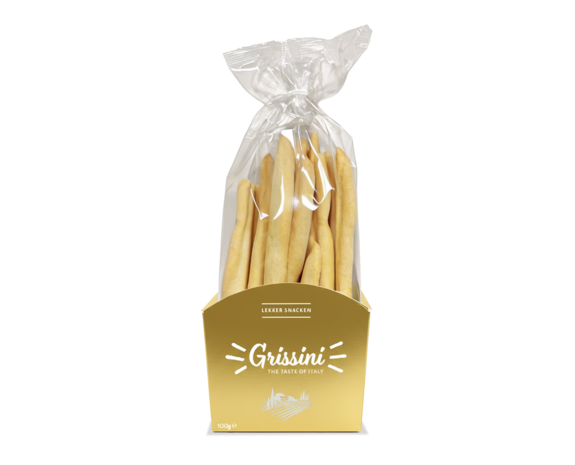 Grissini goud/wit 100gr