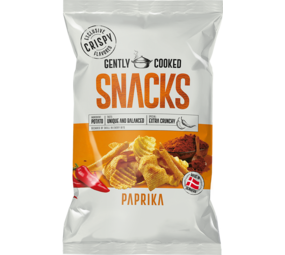 Crispy Snacks Paprika wit 80gr