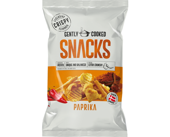 Crispy Snacks Paprika wit 80gr