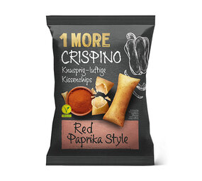 Crispino Red Paprika style zwart 100gr