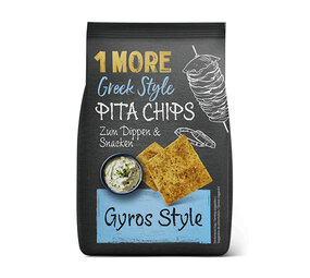Pita Chips Gyros Style zwart 90gr