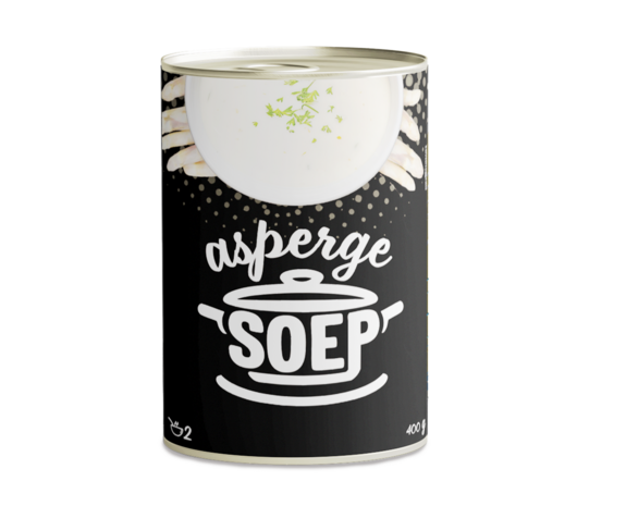 Aspergesoep zwart 400gr