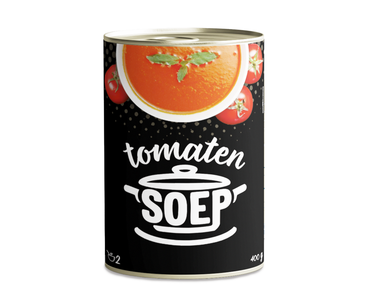 Tomatensoep zwart 400gr
