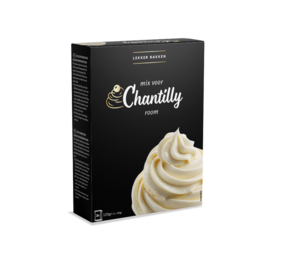 Mix voor Chantilly Room zwart 120gr
