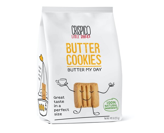 Butter Cookies wit 125gr