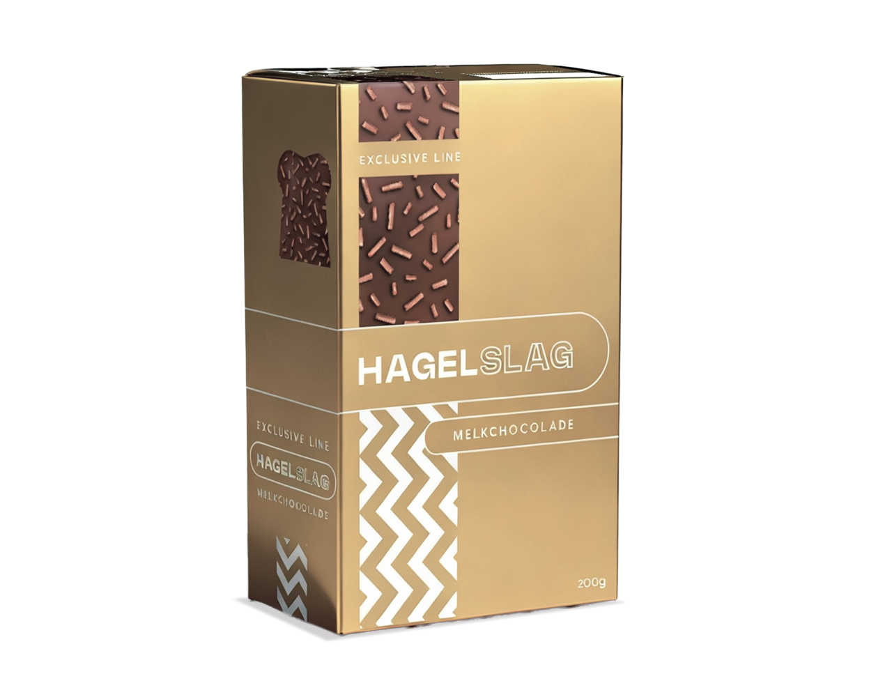Hagelslag melk goud 200gr