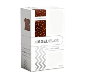 Hagelslag melk wit 200gr