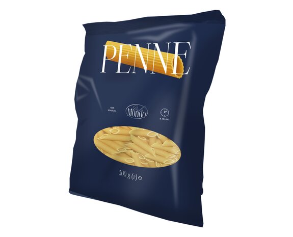 Penne Del Mondo blauw 500g