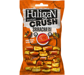 Pretzels crush sriracha chili sauce oranje 65gr