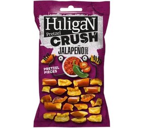 Pretzels crush jalapeno sauce paars 65gr