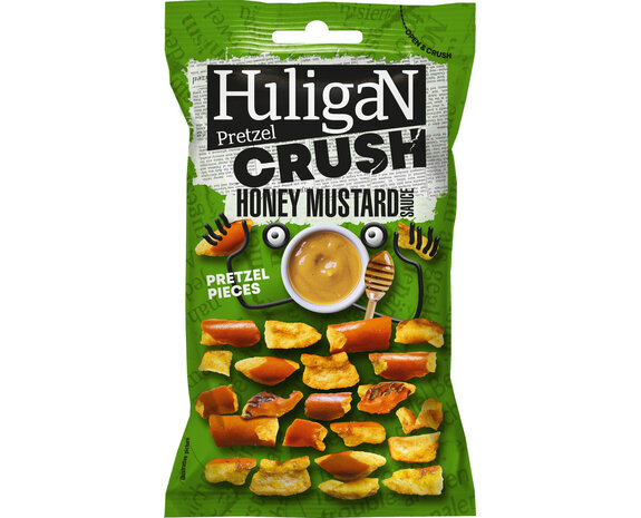 Pretzels crush honey mustard sauce groen 65gr