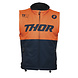 Thor Warm Up Jacke Weste blau orange Thor Warm Up Jacke Weste blau orange