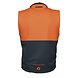 Thor Warm Up Jacke Weste blau orange Thor Warm Up Jacke Weste blau orange