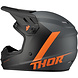 Thor Kinderhelm Sector Chev Helm für Jugendliche grau matt orange Thor Kinderhelm Sector Chev Helm für Jugendliche grau matt orange