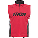 Thor Warm Up Jacke Weste rot schwarz Thor Warm Up Jacke Weste rot schwarz