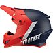 Thor Helm Sector Chev Helm dunkelblau matt rot Thor Helm Sector Chev Helm dunkelblau matt rot