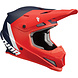 Thor Helm Sector Chev Helm dunkelblau matt rot Thor Helm Sector Chev Helm dunkelblau matt rot