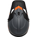 Thor Helm Sector Chev Helm grau matt orange Thor Helm Sector Chev Helm grau matt orange
