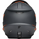 Thor Helm Sector Chev Helm grau matt orange Thor Helm Sector Chev Helm grau matt orange