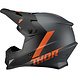 Thor Helm Sector Chev Helm grau matt orange Thor Helm Sector Chev Helm grau matt orange