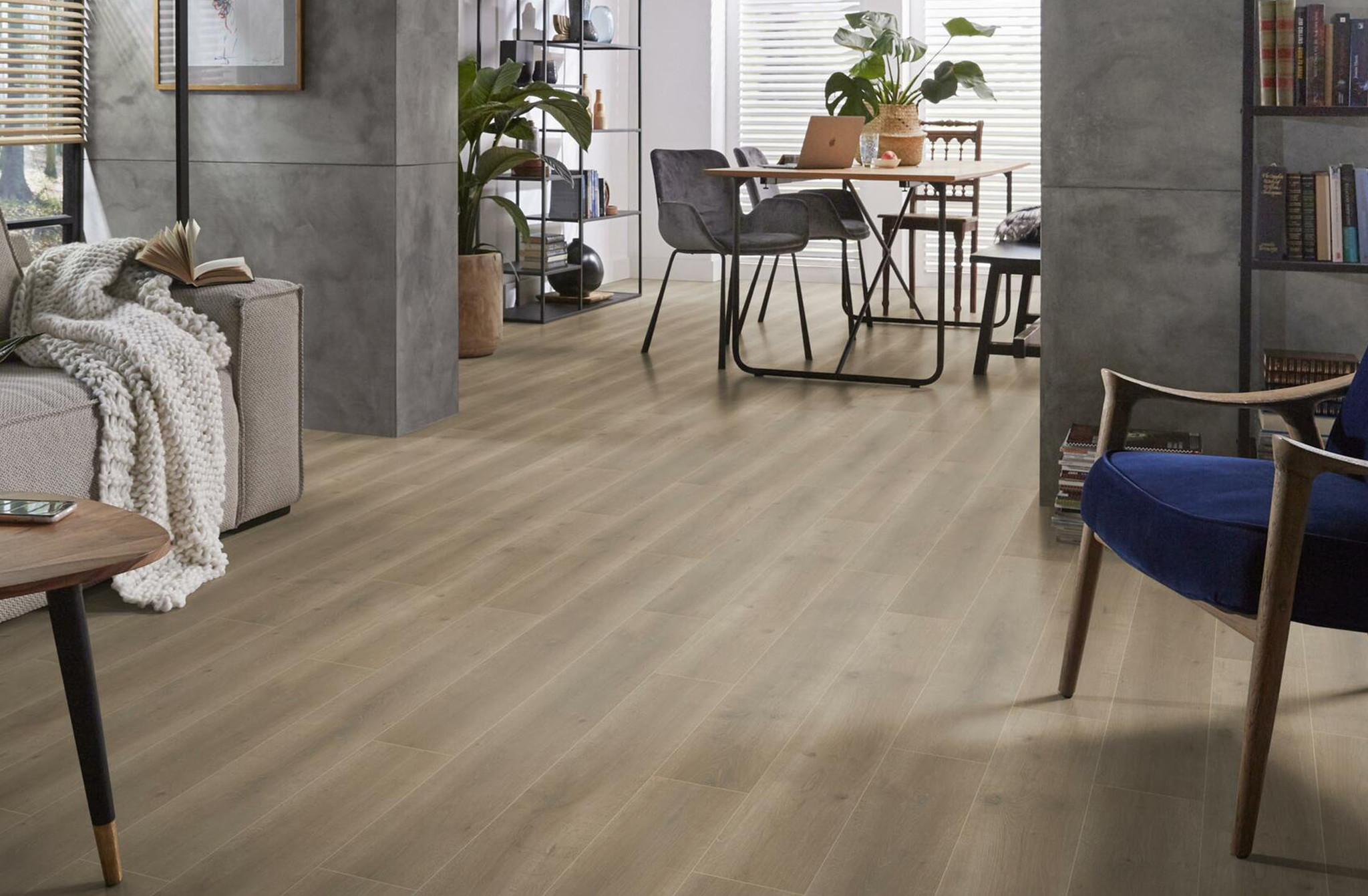 Queens Naturel Bruin Eiken Laminaat