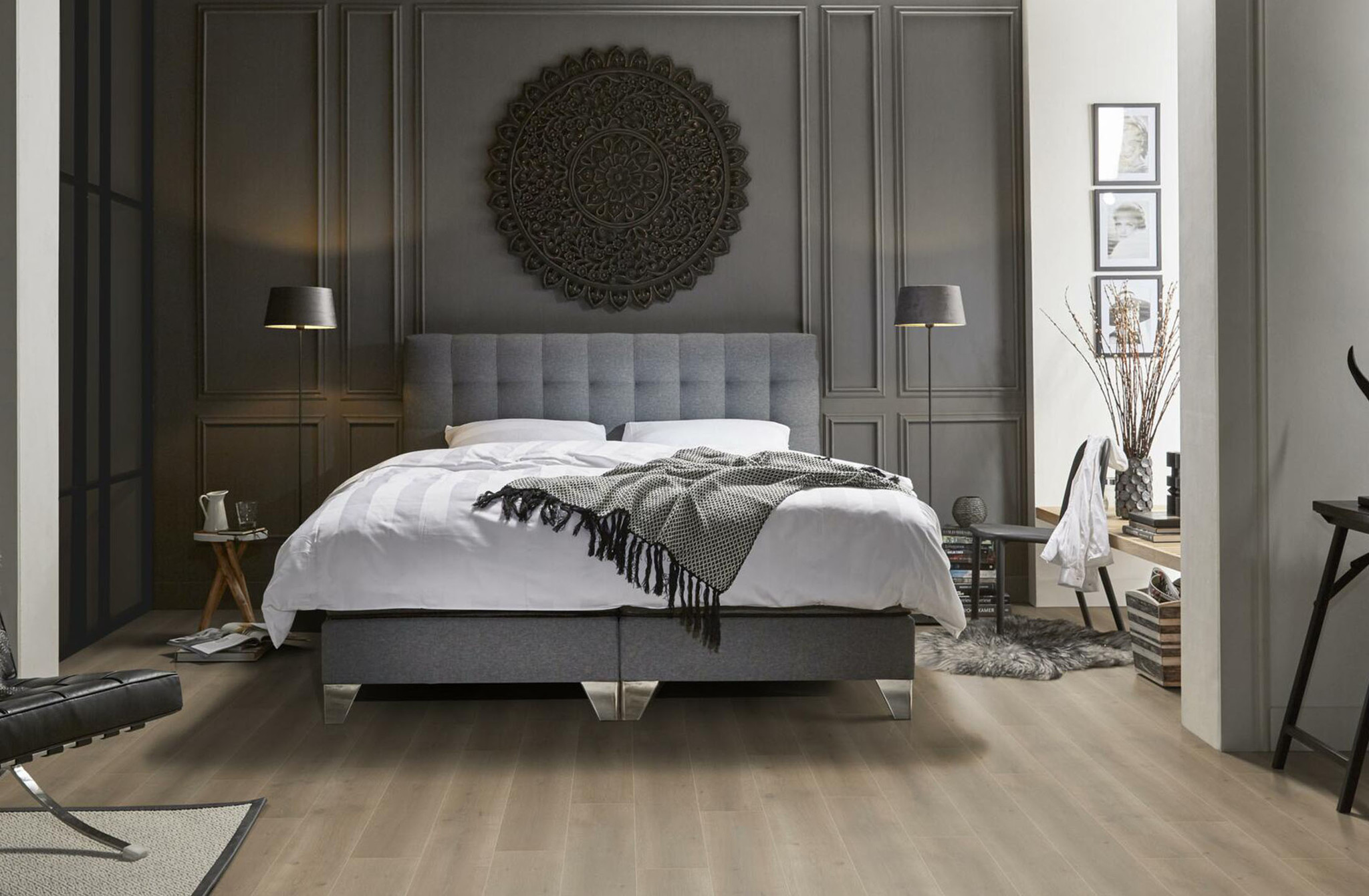 Queens Naturel Bruin Eiken Laminaat