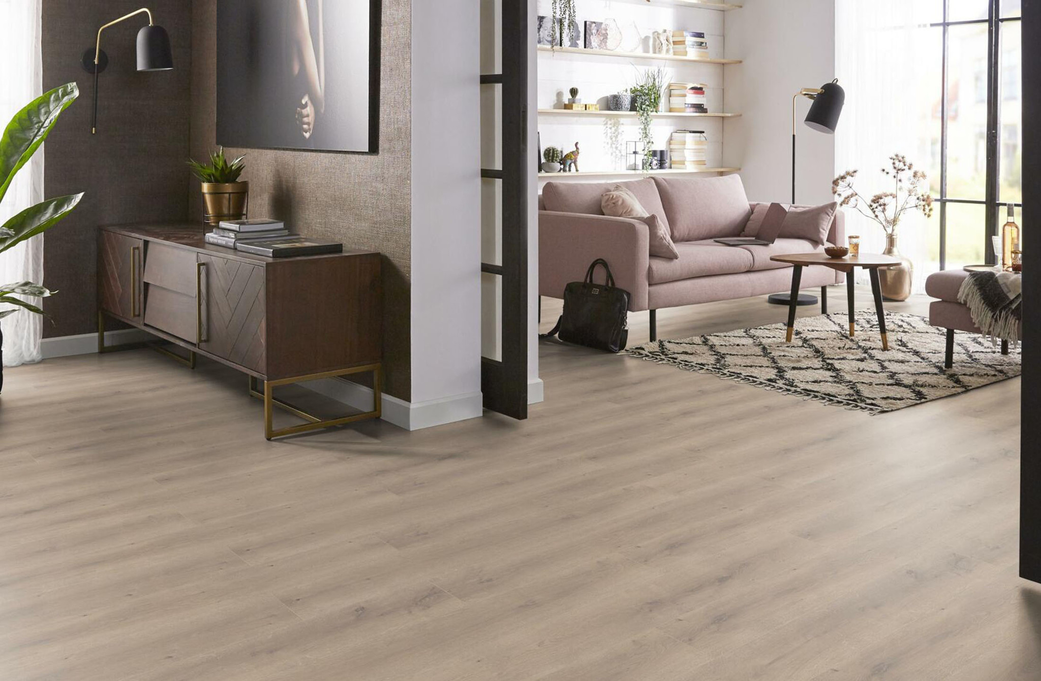 Queens Beige Eiken Laminaat