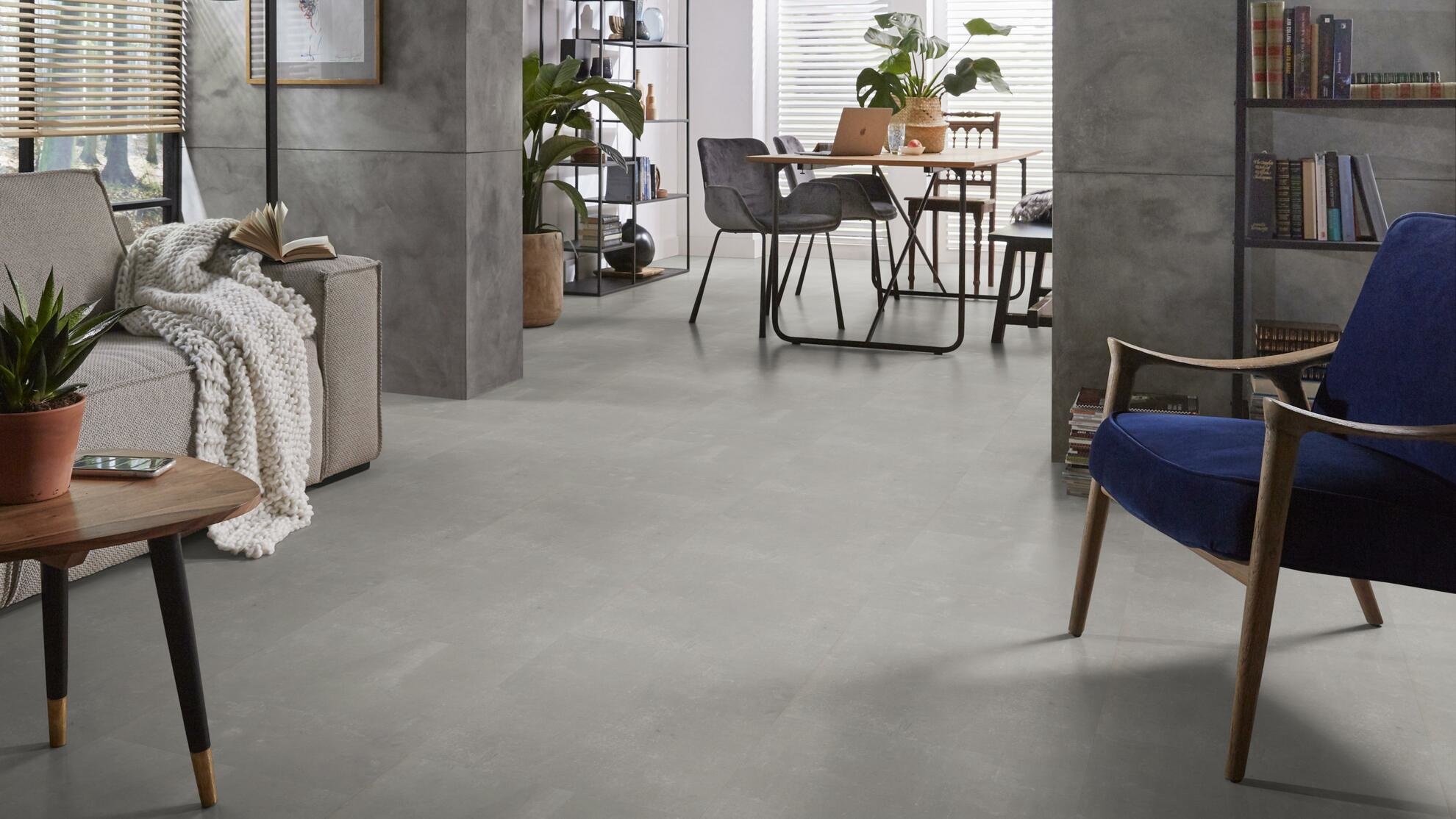 Westminster Light Grey Klik PVC