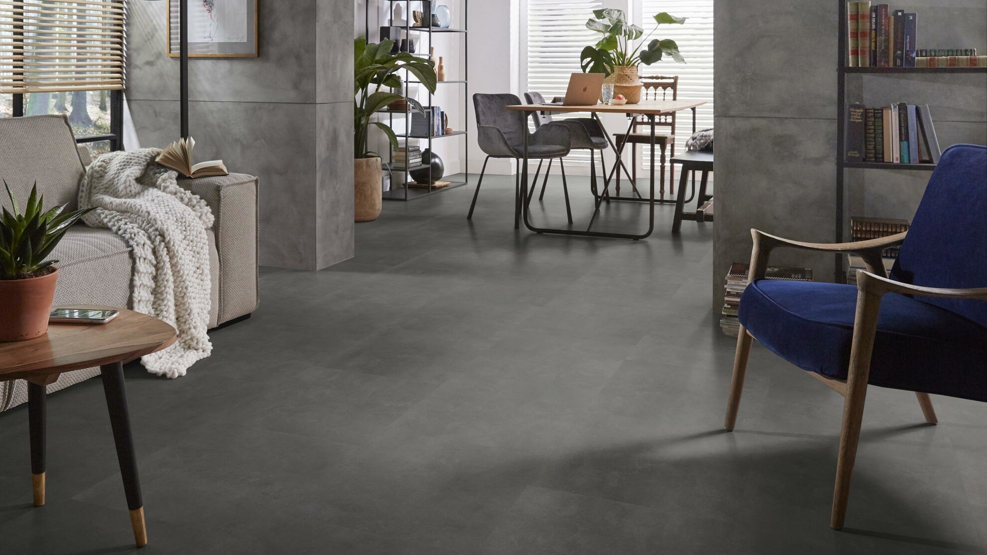Victoria Anthracite Klik PVC