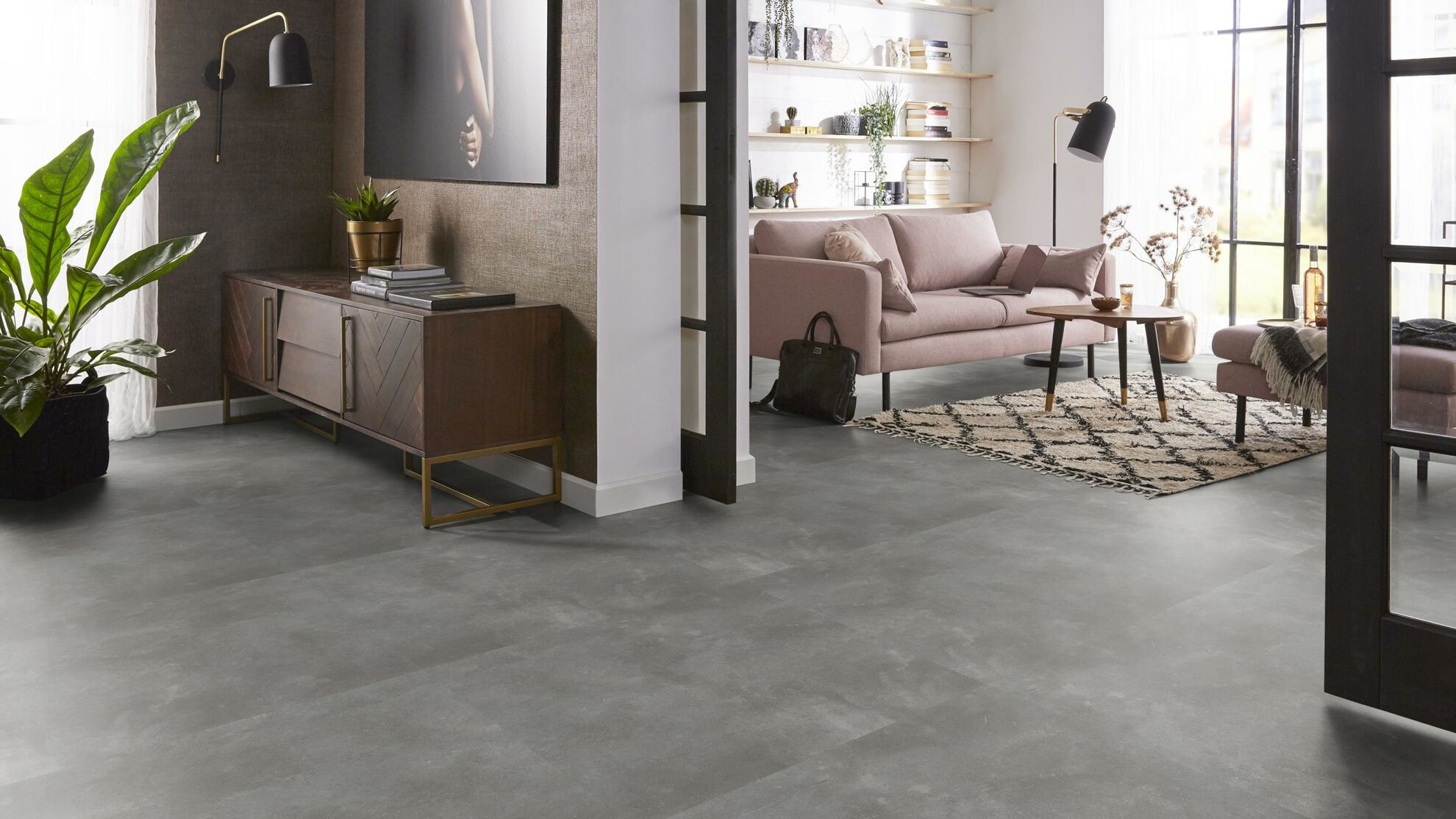 Ealing Dark Grey XL Plak PVC