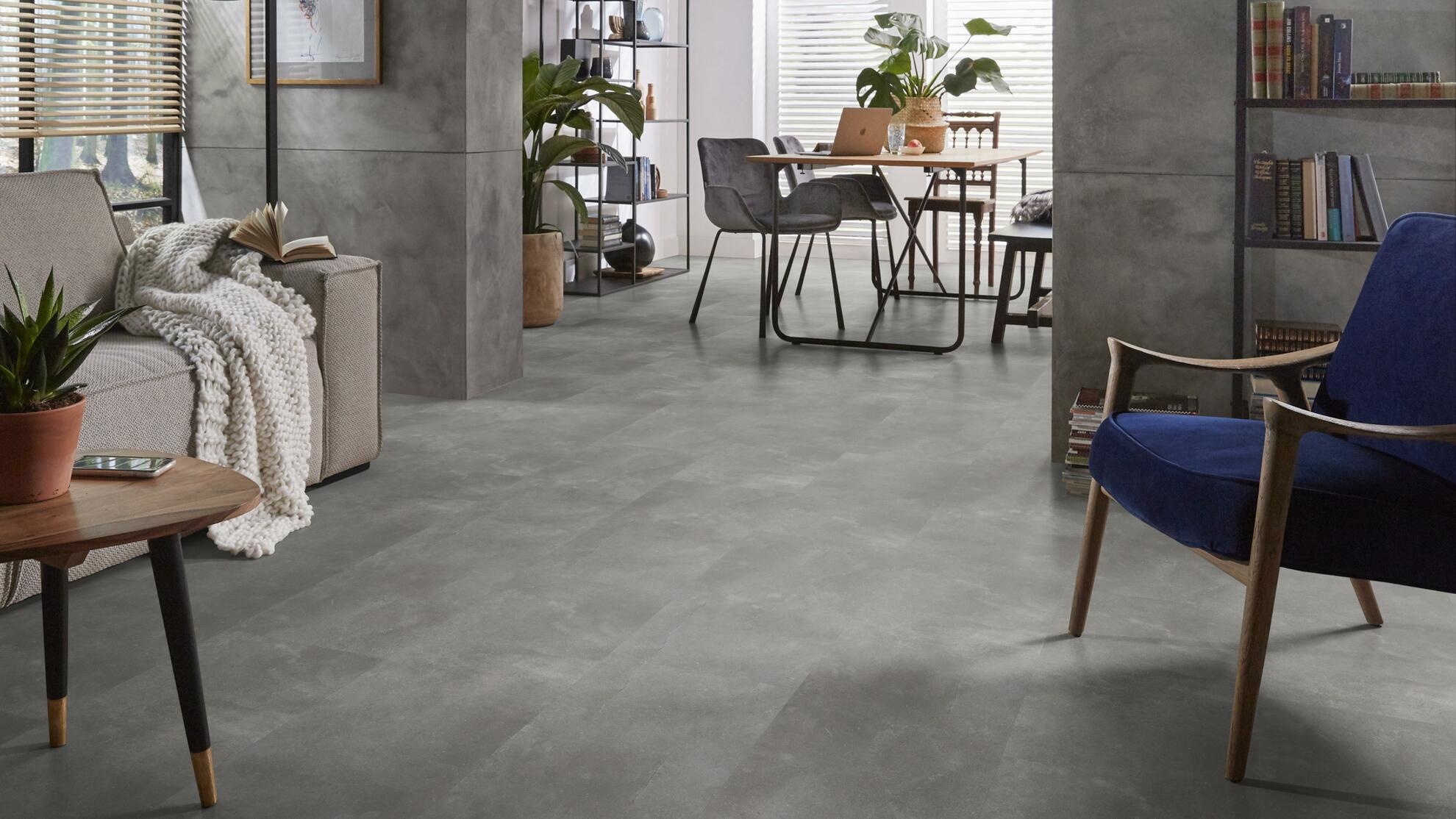 Ealing Dark Grey Plak PVC