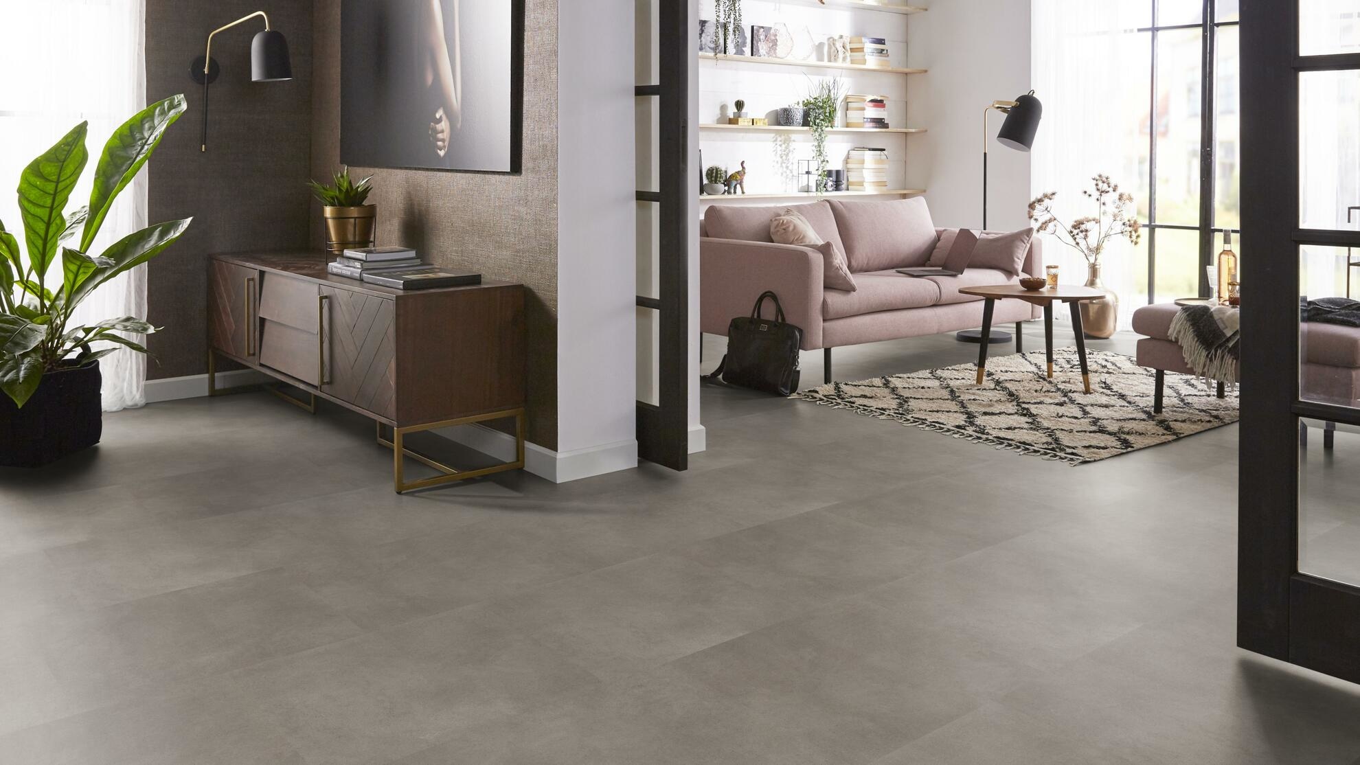Peckham Taupe Klik PVC